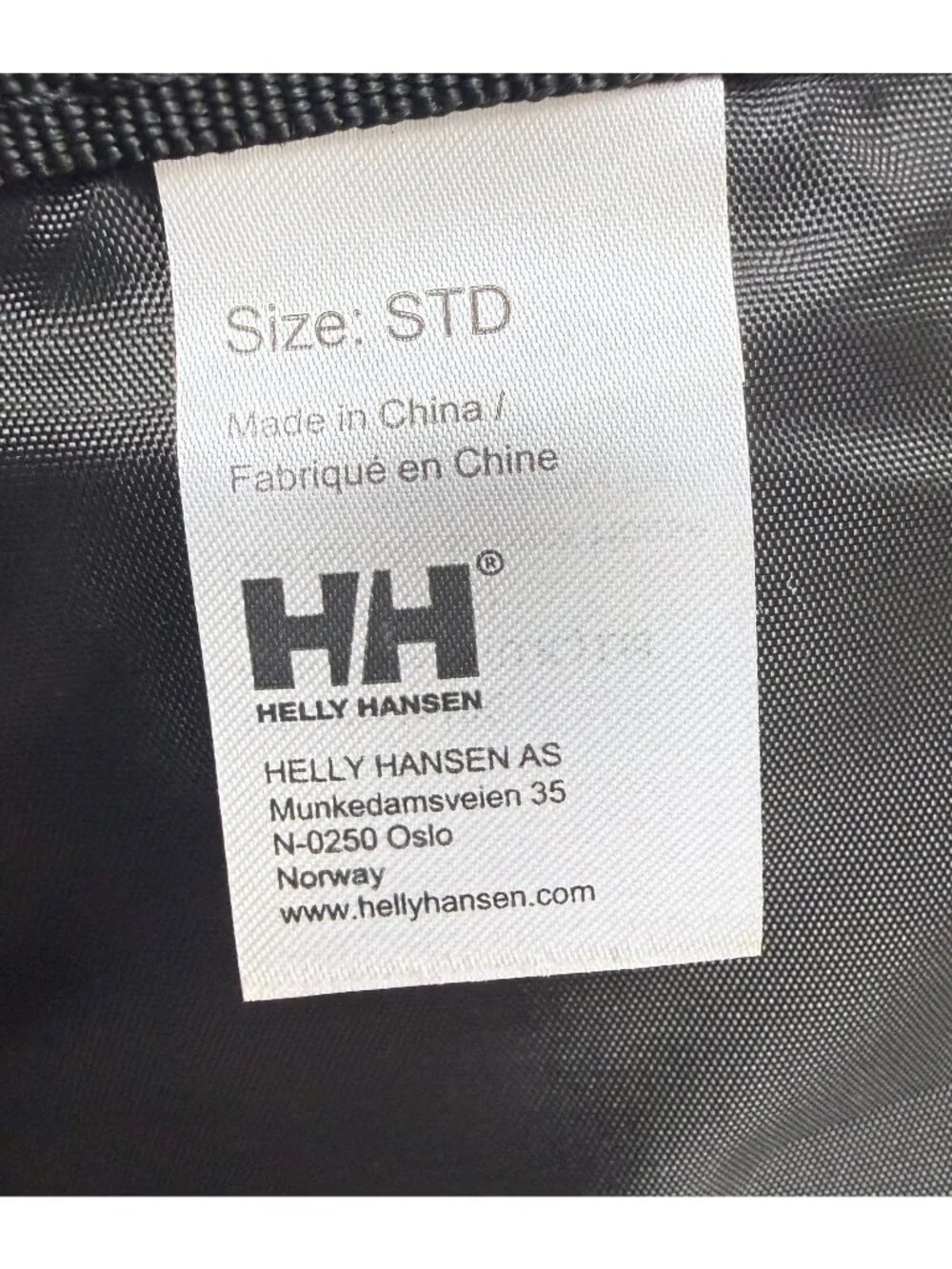 Helly Hansen Backpack Black Bag American Express Logo Laptop School Travel